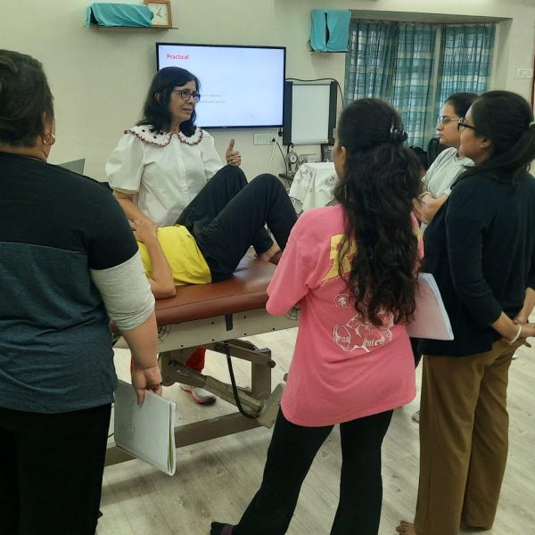 Teaching in 3-day Pelvic Health workshop 1